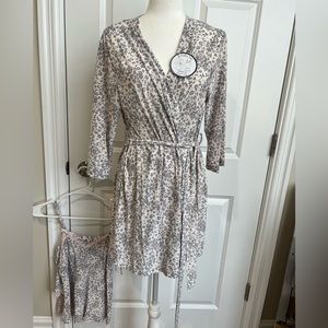 Women’s robe pjs set 3 piece Rene rofe’